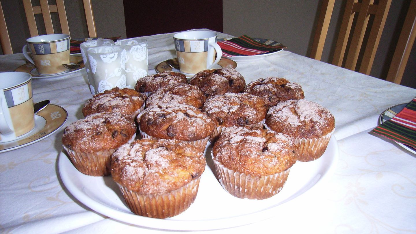 Bananen Haferflocken Muffins Rezept Essen Und Trinken