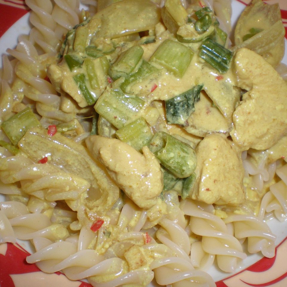 Hähnchen-Zwiebel-Curry