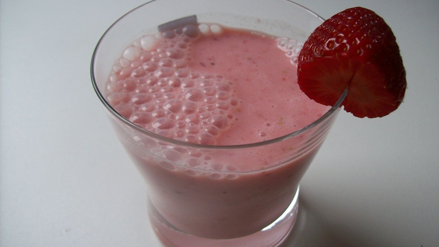 Erdbeer-Lassi Rezept - [ESSEN UND TRINKEN]