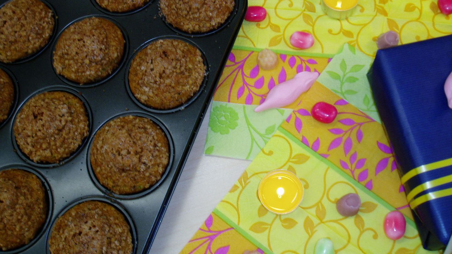 Süße Zucchini-Muffins Rezept
