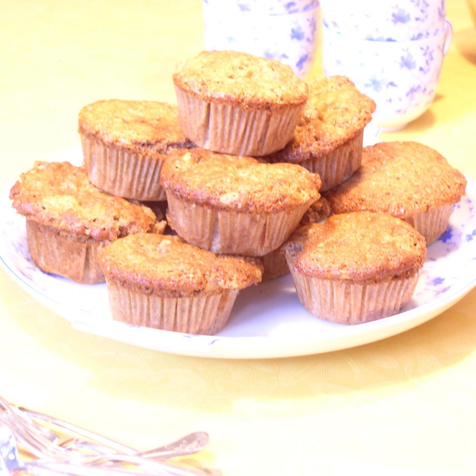Vorweihnachtliche Apfel-Walnuss-Muffins