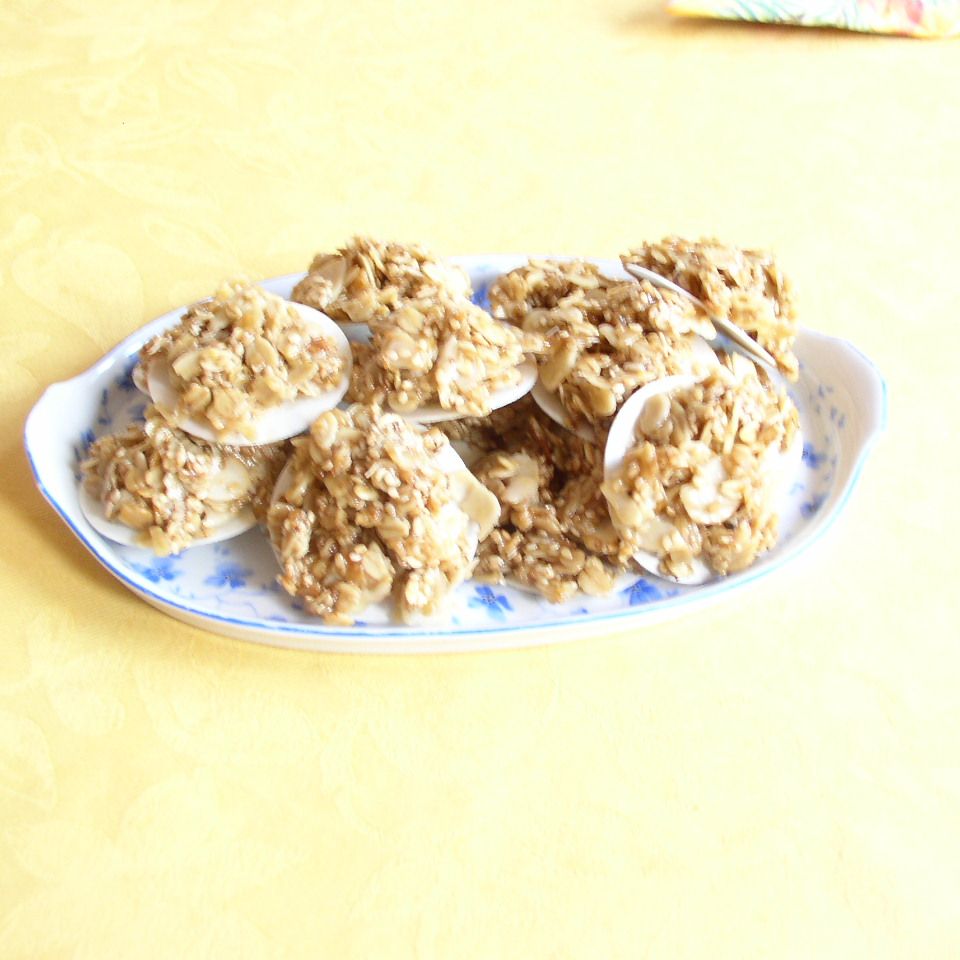 Vollwert-Hafermakronen (ohne Backen)