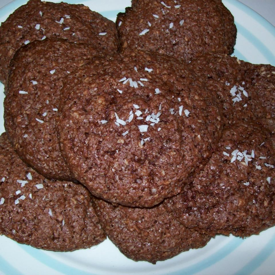 Schoko Kokos Cookies Rezept Essen Und Trinken
