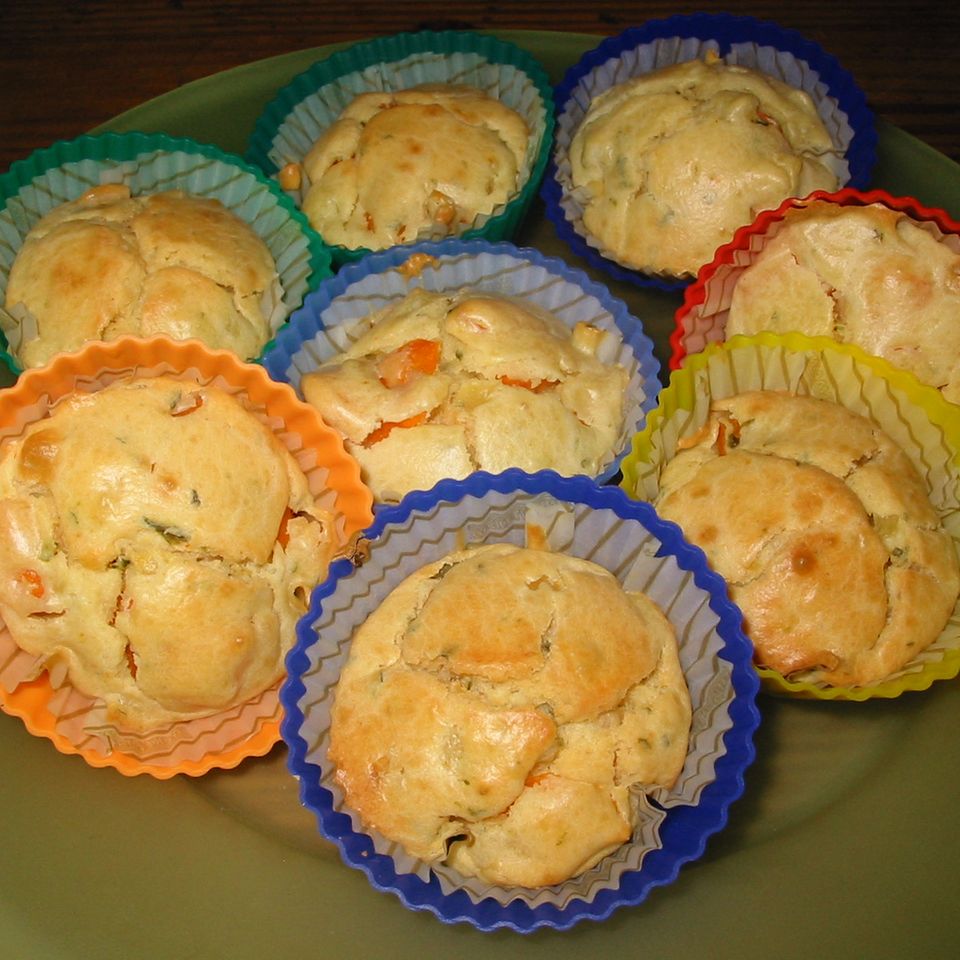 Scharfe Möhren-Muffins