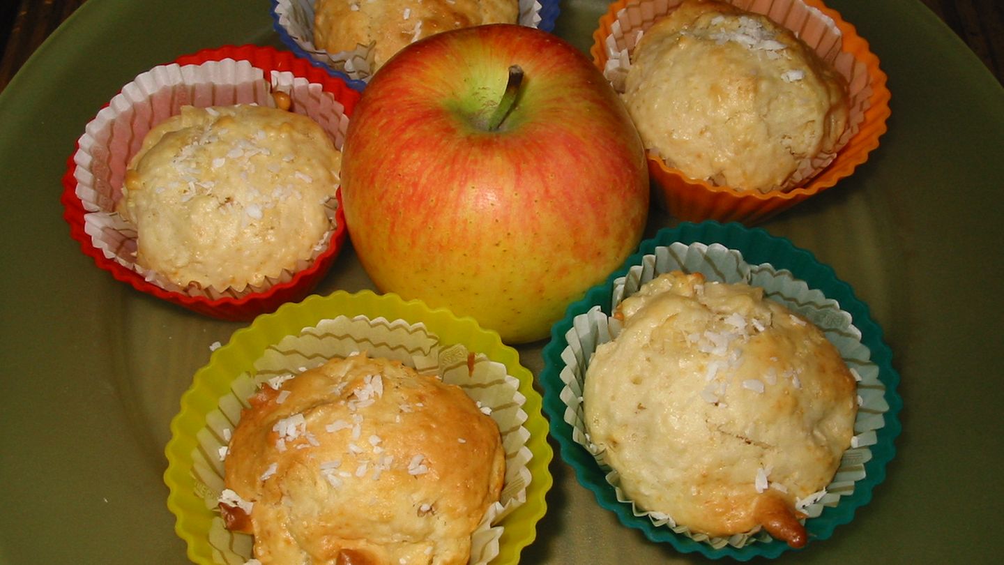 Apfel-Kokos-Muffins Rezept - [ESSEN UND TRINKEN]
