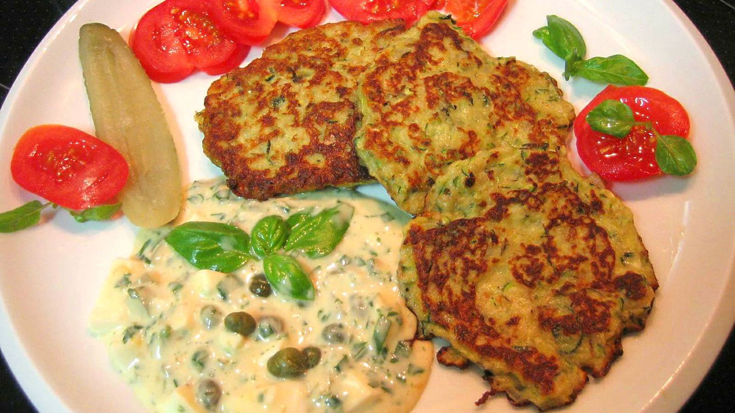 Reiberdatschi (Kartoffelpuffer) mit Trüffelremoulade Rezept - [ESSEN ...