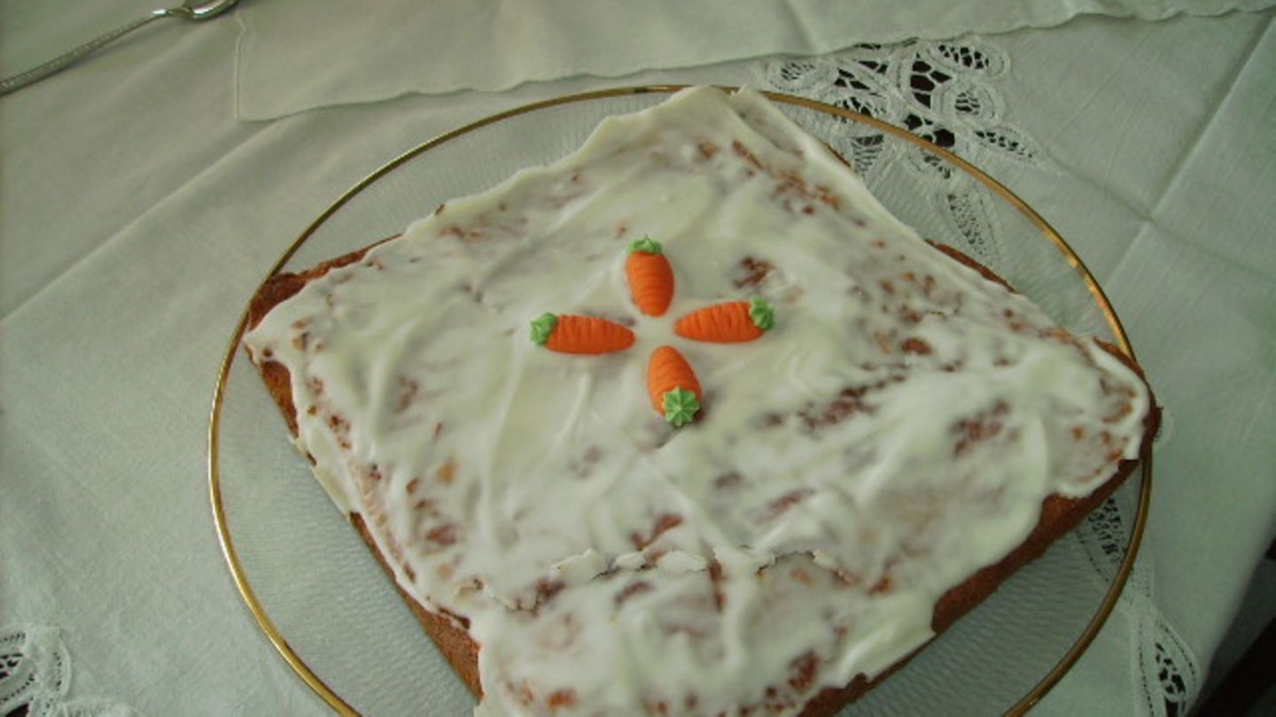 Möhren-Mandel-Kuchen Rezept