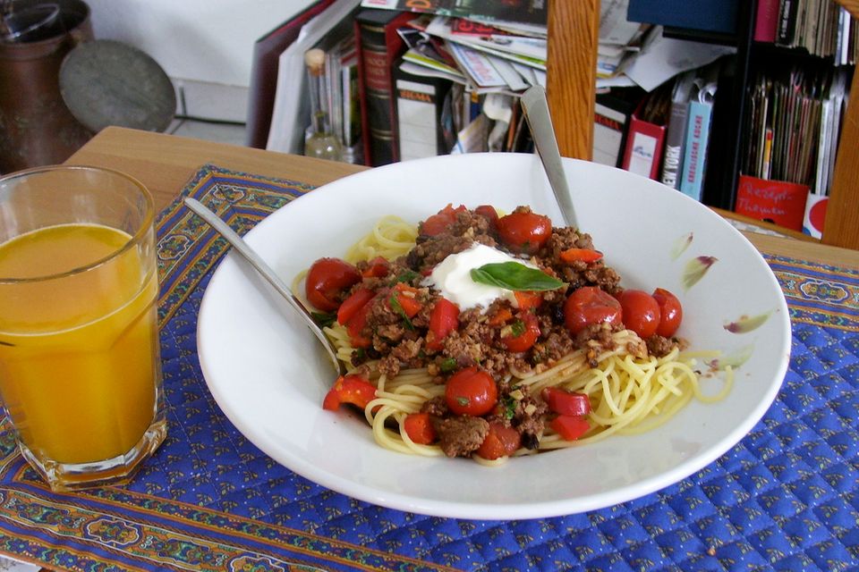 Spanische Spaghetti Spanische Spaghetti