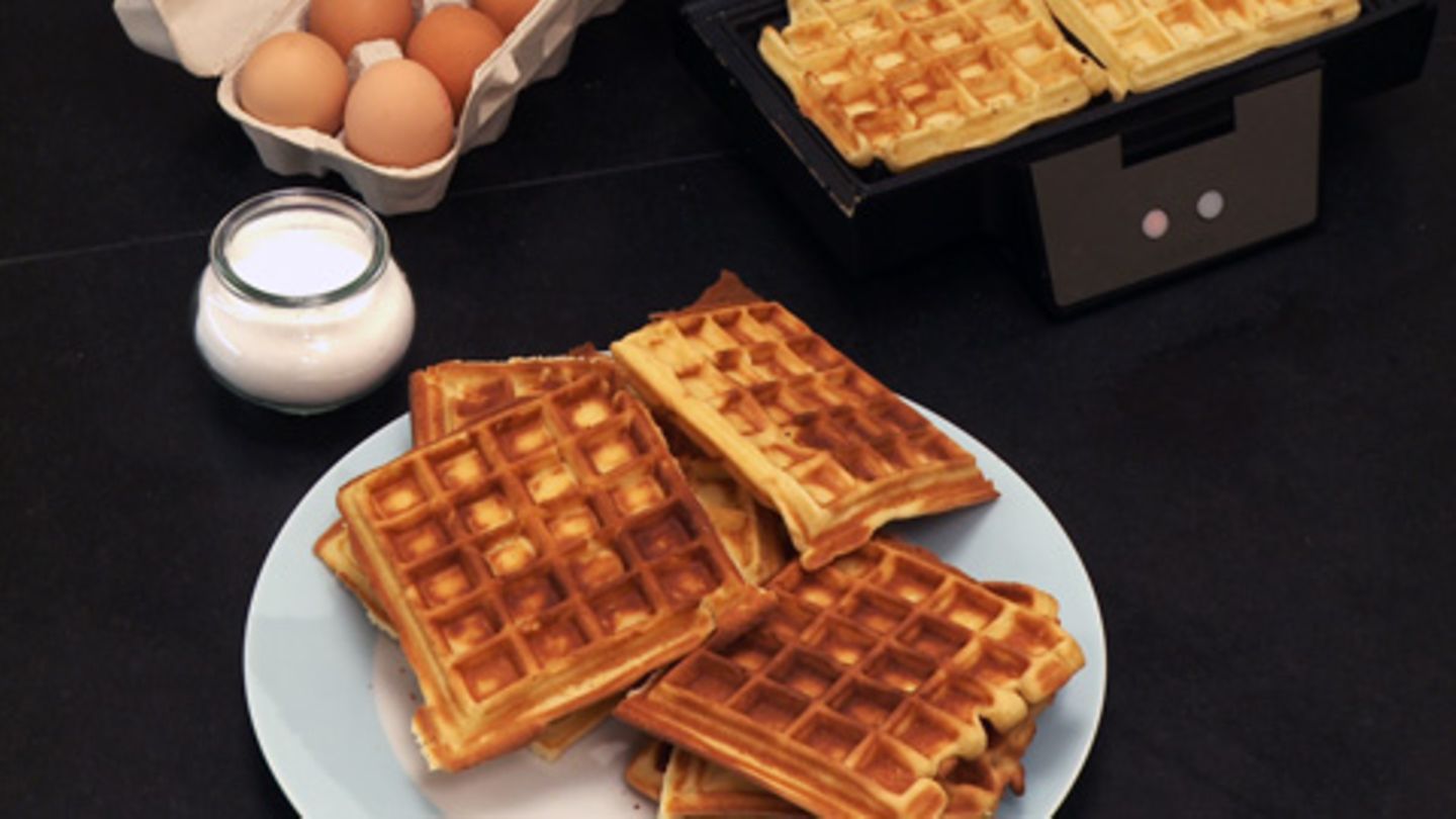 Waffelteig Grundrezept Rezept Rezept
