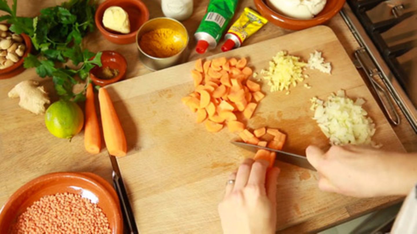 Rezept für Curry-Linsensuppe Rezept