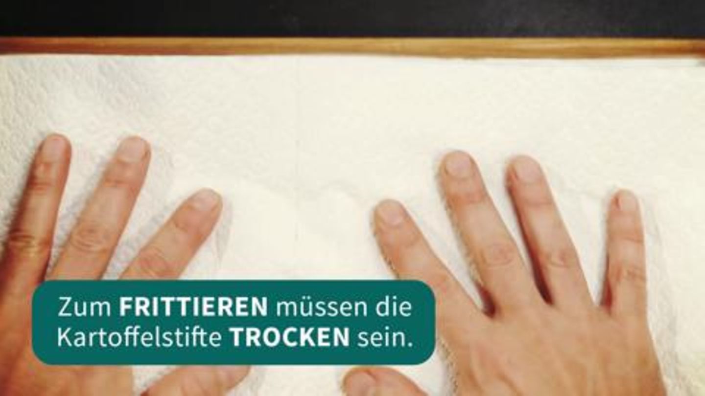 Pommes frites mit scharfem Ketchup Rezept