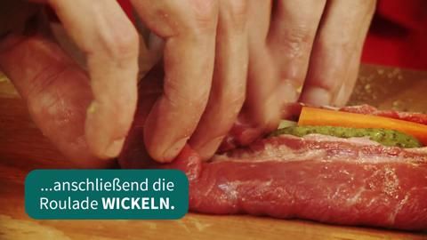 Rouladen zubereiten: füllen, wickeln & braten - [ESSEN UND TRINKEN]
