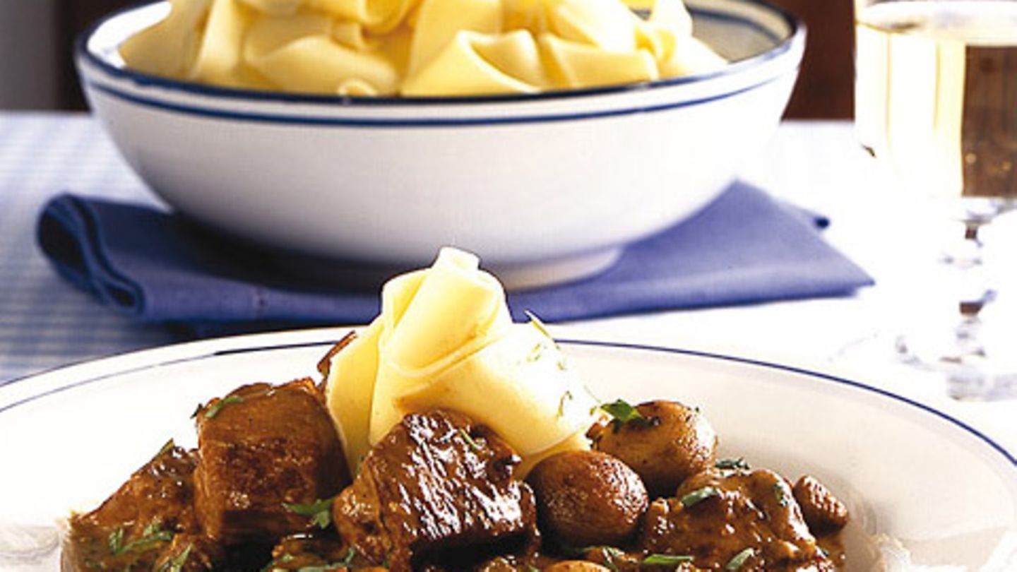 Kalbsrahmgulasch Rezept