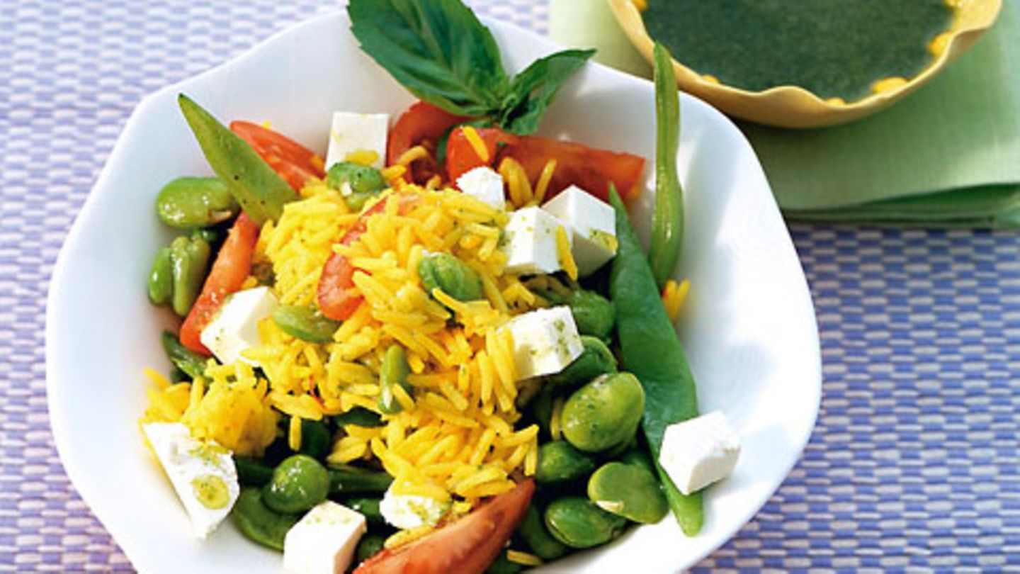 Bohnen-Reis-Salat Rezept