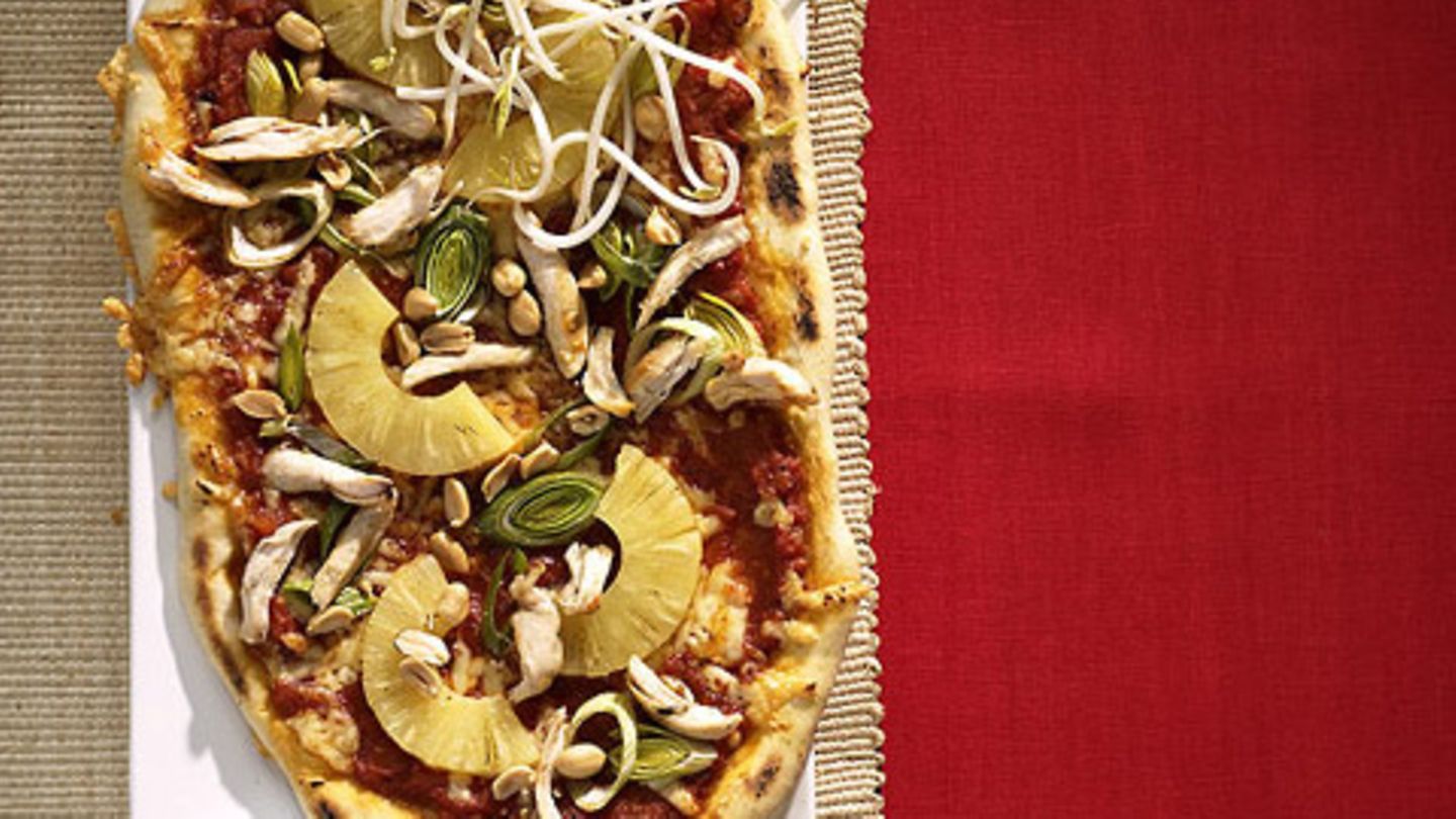 Pizza Asia Rezept