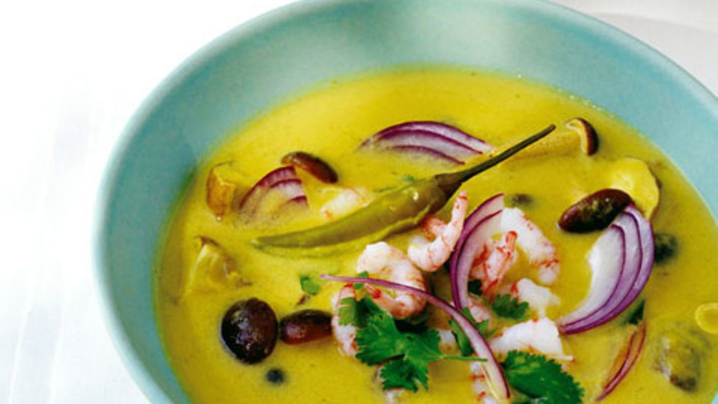 Thai-Suppe mit Steckrüben Rezept