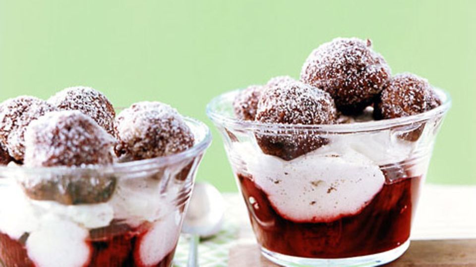 Schwarzwälder Kirschdessert