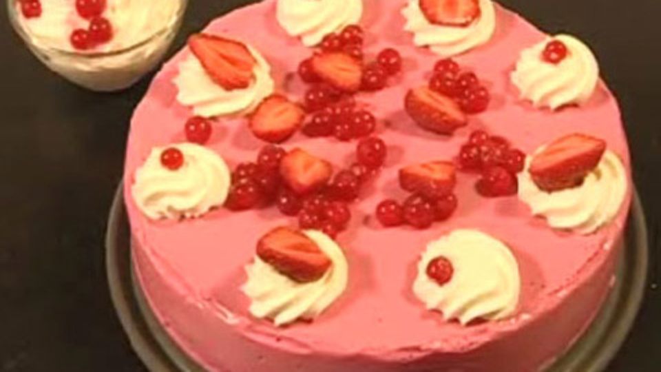 Himbeer-Joghurt-Torte