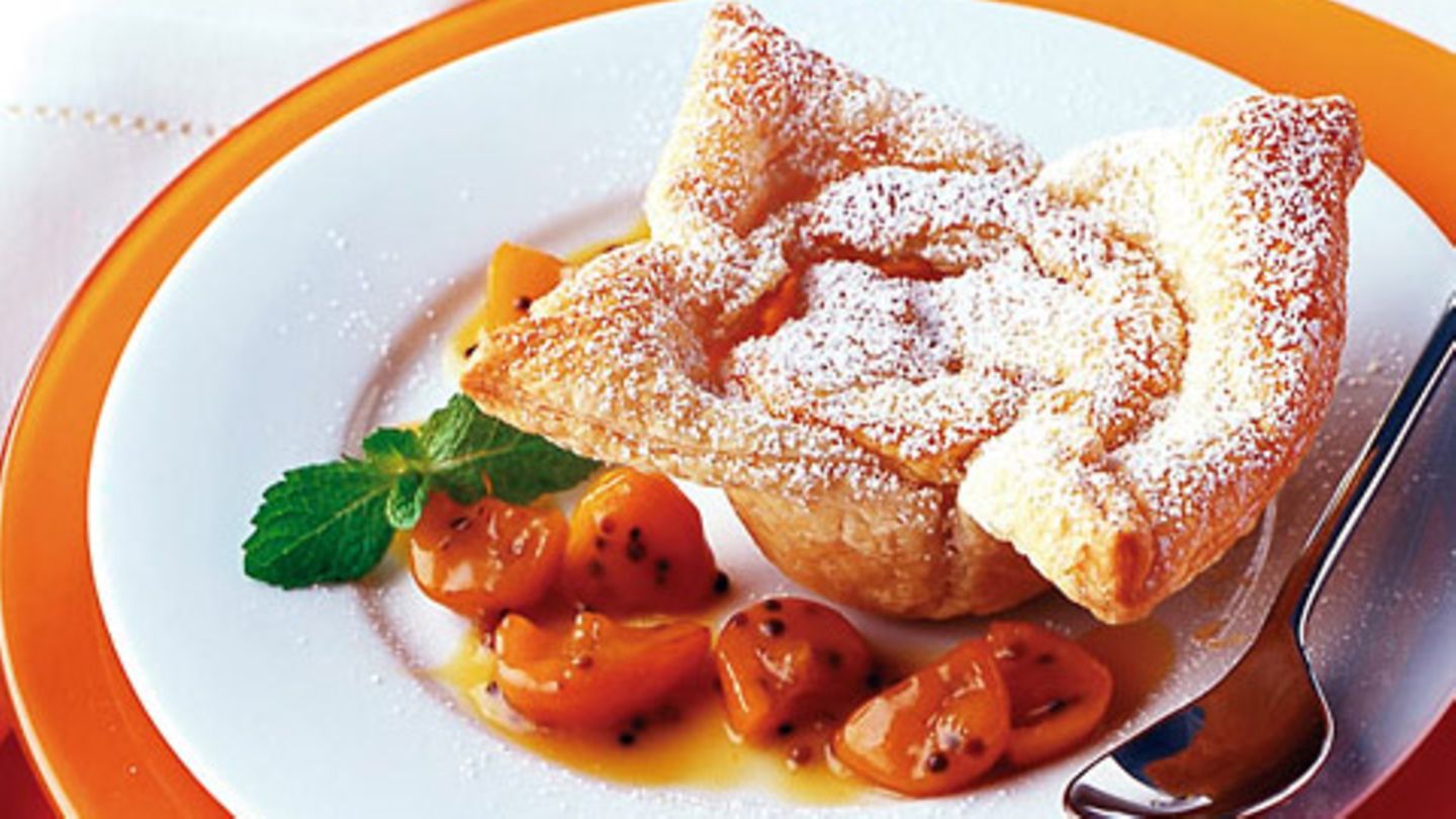 Ricotta-Törtchen mit Kumquatkompott Rezept