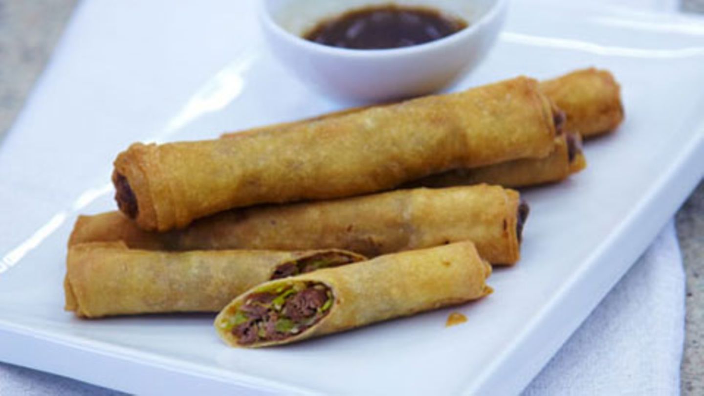Frühlingsrolle von der Gans Rezept