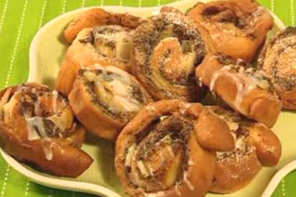 Mohn-Birnen-Schnecken Mohn-Birnen-Schnecken