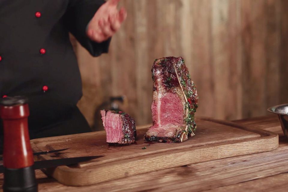 Rezept für Porter House Steak vom Grill von Marc Balduan