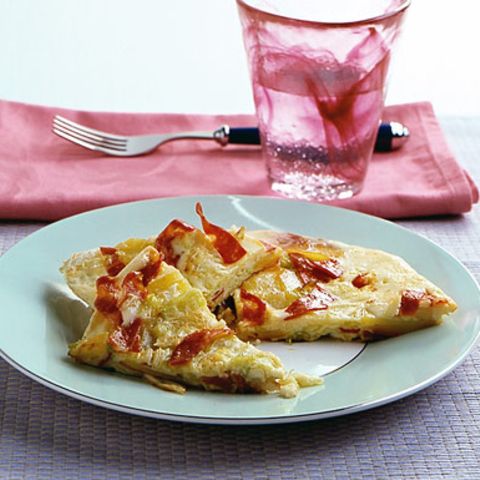 Kartoffel-Wirsing-Tortilla