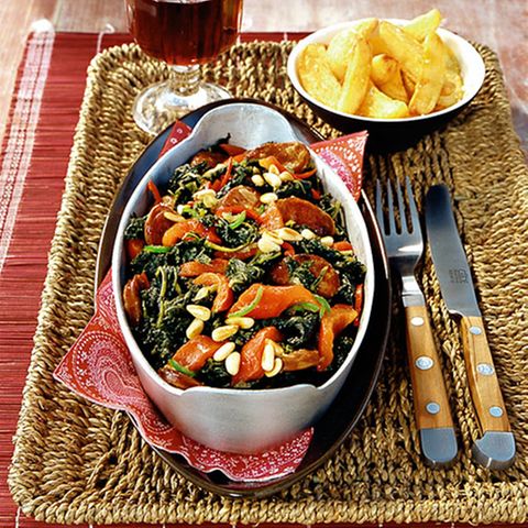 Spanischer Grünkohl mit Chorizo