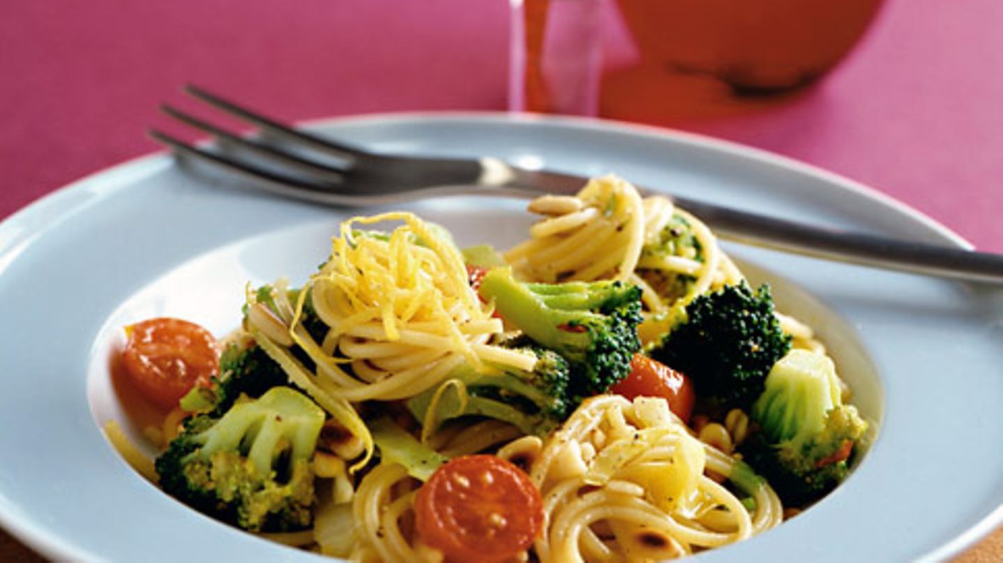 Spaghetti mit Broccoli Rezept