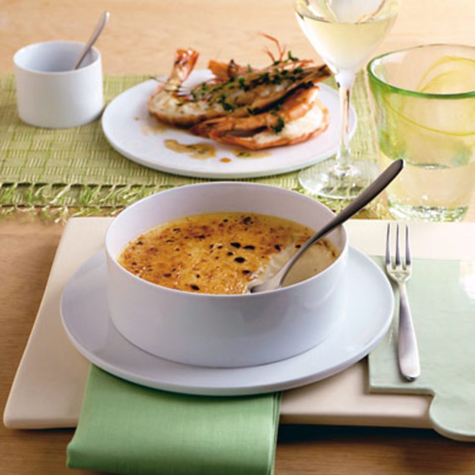 Blumenkohl-Crème-brûlée