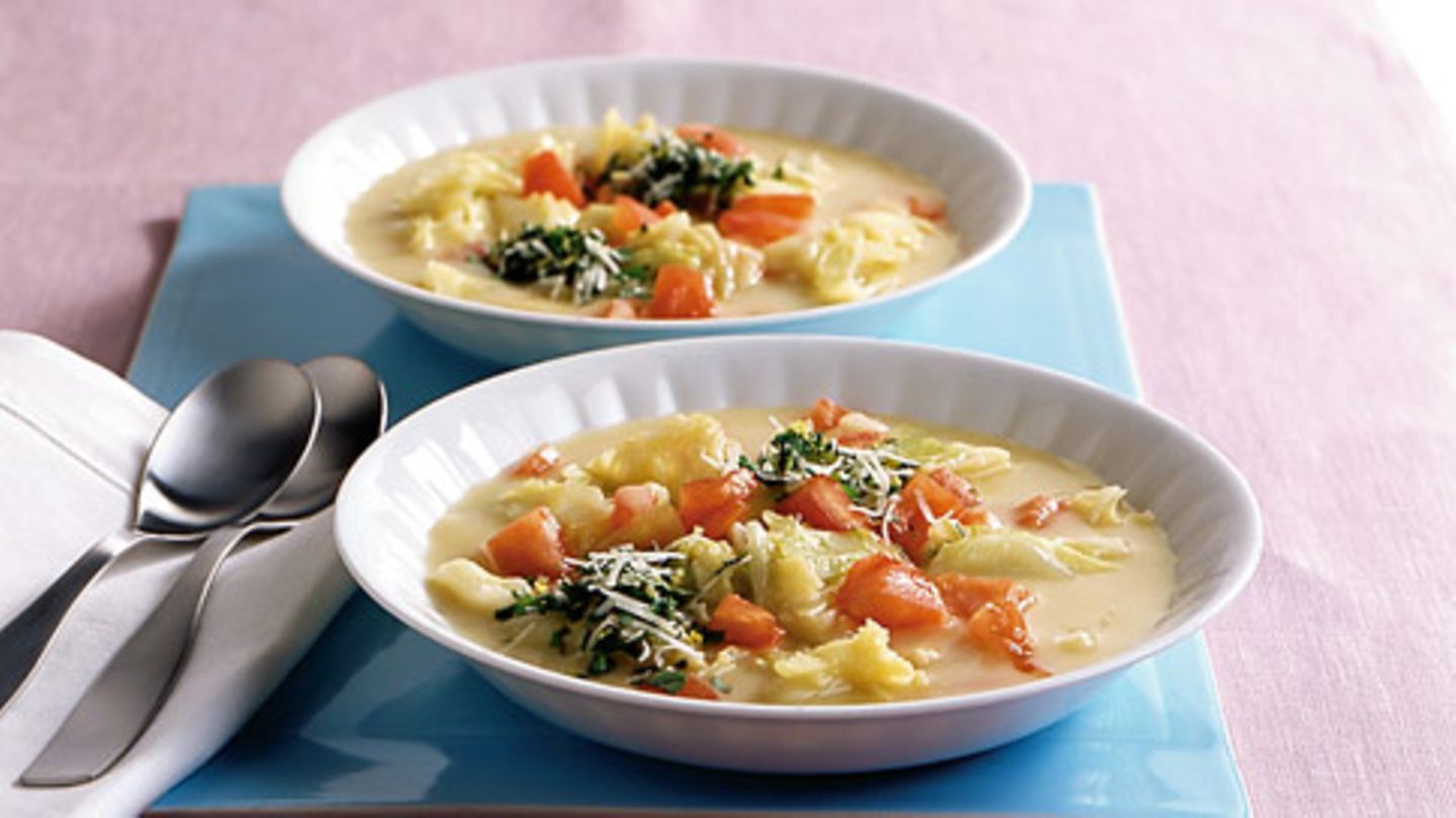 Kartoffel-Wirsing-Suppe mit Gremolata Rezept