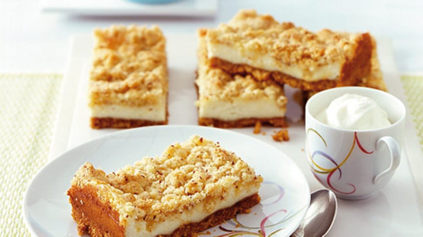Cheesecake mit Streuseln Rezept