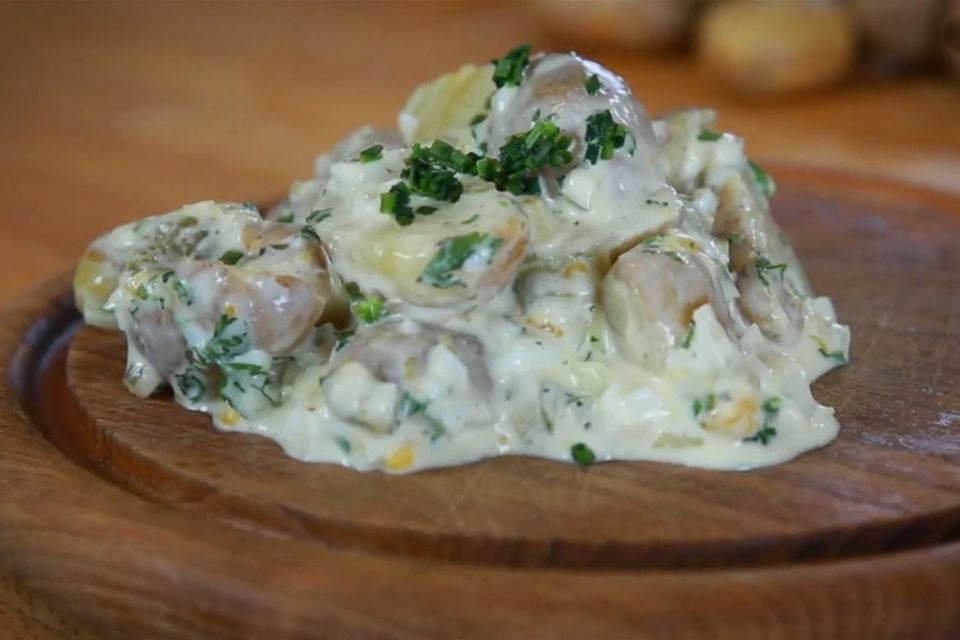 Rezept für Berliner Kartoffelsalat von Fabio Haebel
