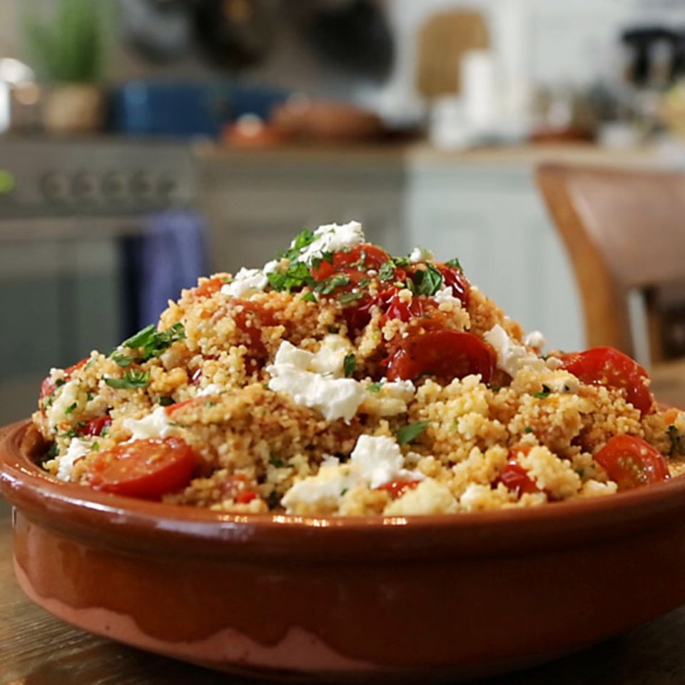 Couscous mit Tomaten