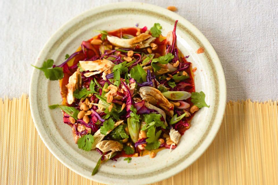 Hähnchen-Kraut-Salat Hähnchen-Kraut-Salat