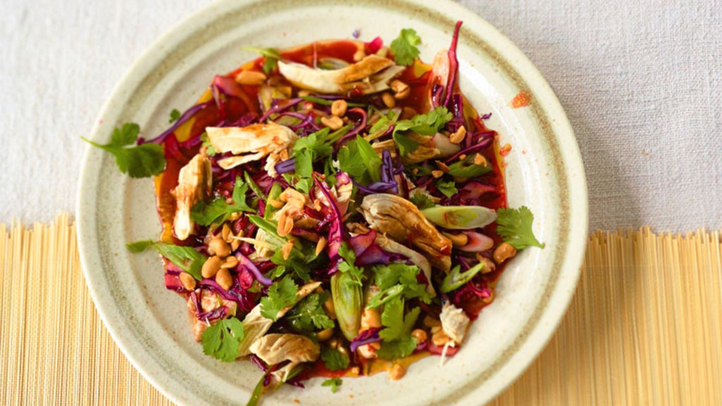 Hähnchen-Kraut-Salat Rezept