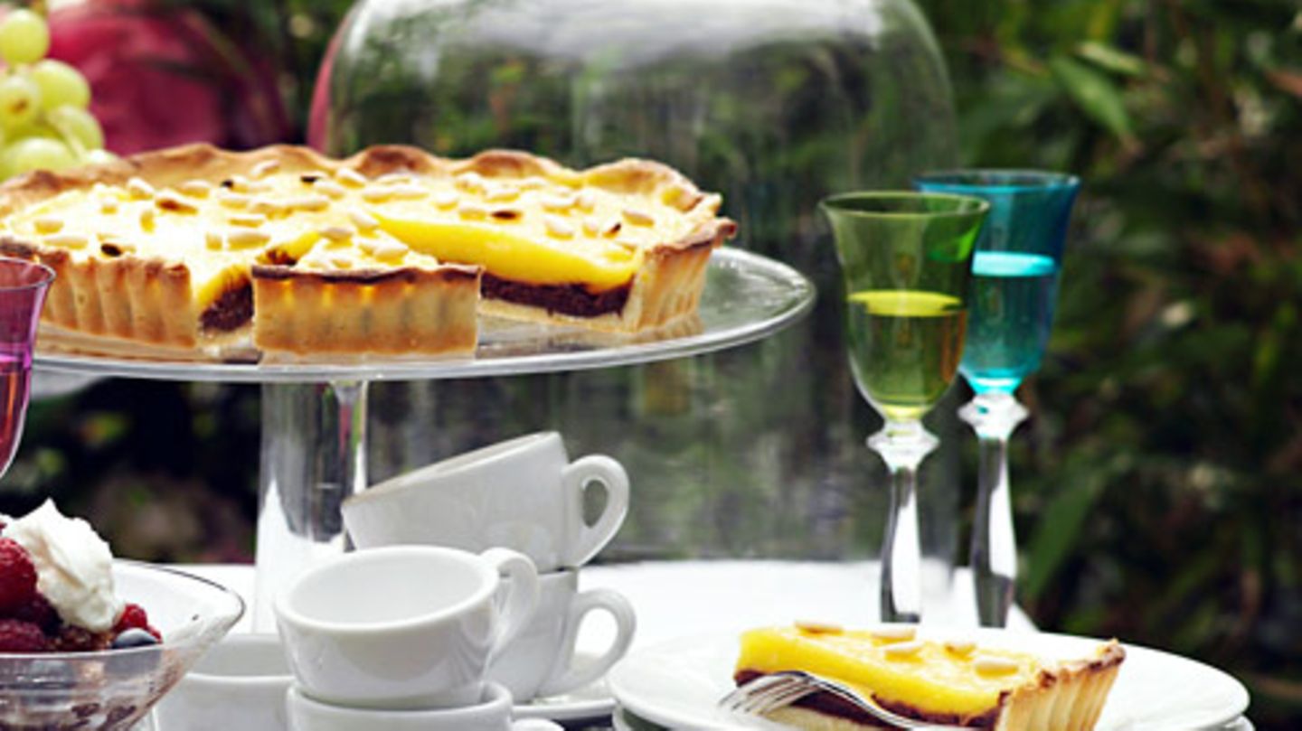 Schokotorte mit Lemon Curd Rezept