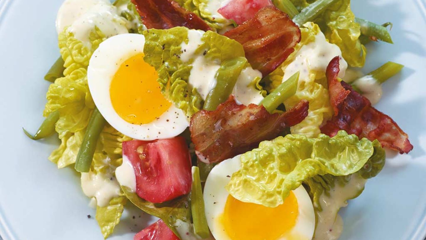 Caesar’s Salad mit Bohnen Rezept