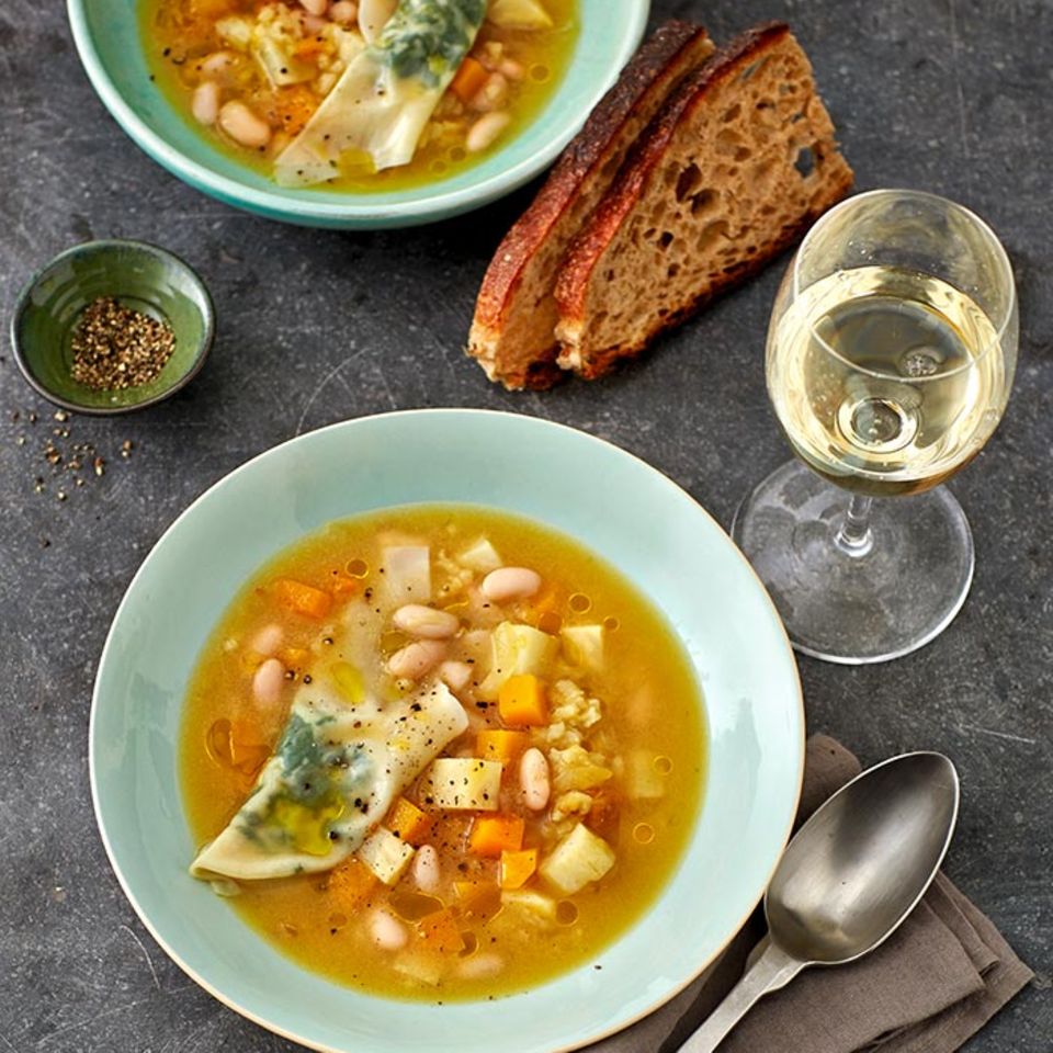 Suppen & Eintöpfe mit Kürbis