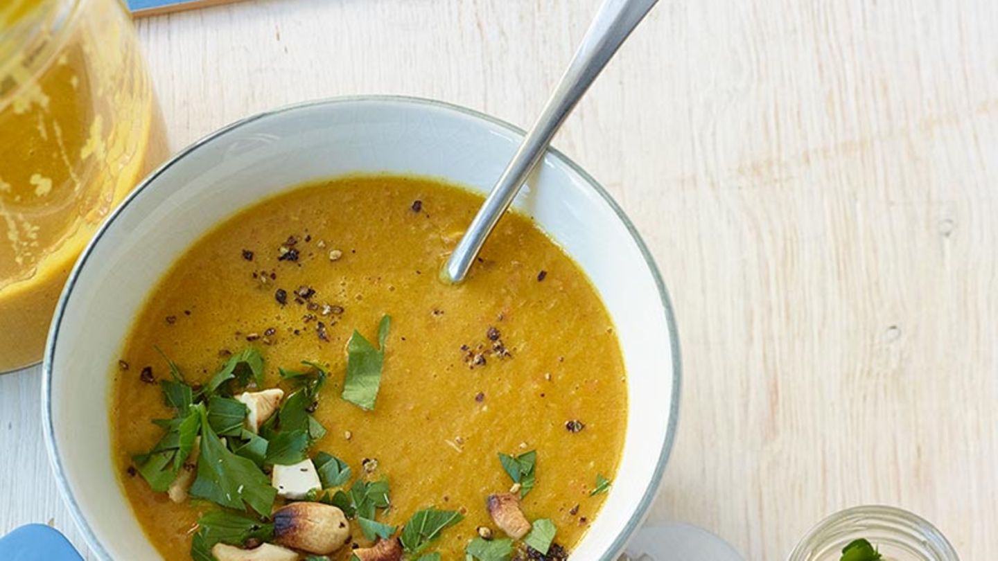Möhren-Linsen-Dal Rezept