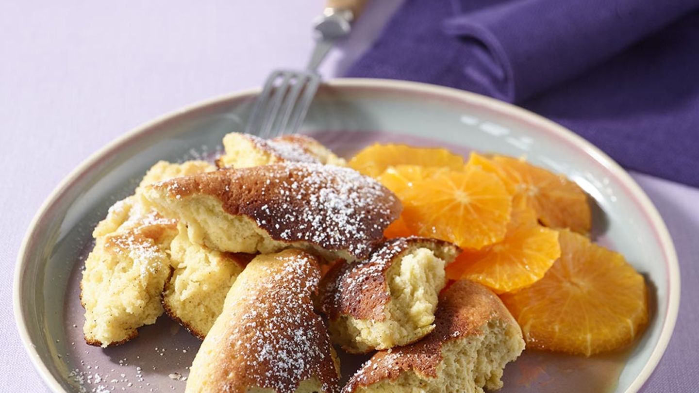 Kaiserschmarren mit Orangen Rezept
