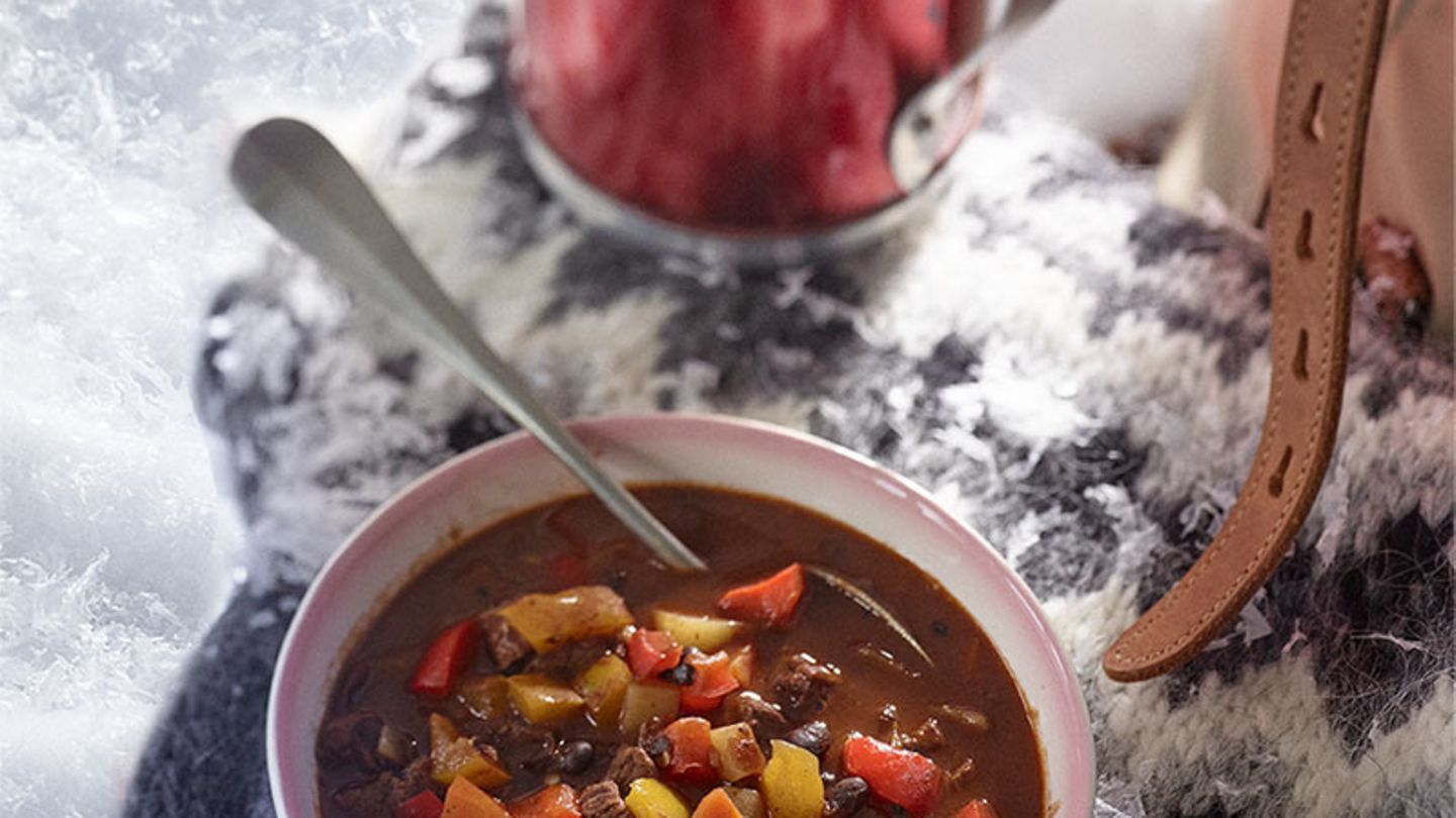 Chili con Carne mit viel Gemüse Rezept