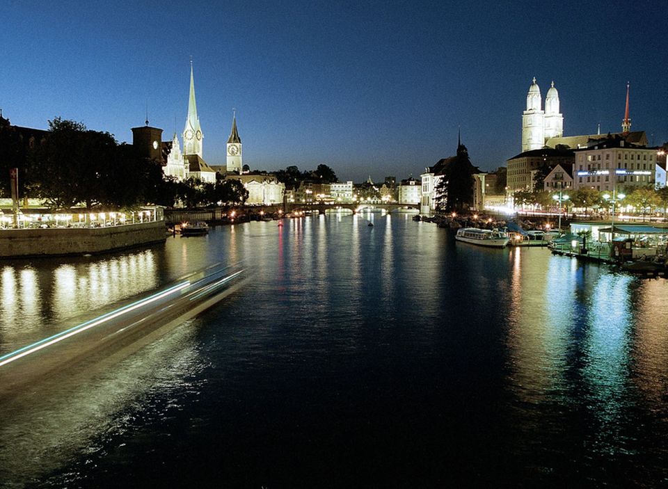 Zürich bei Nacht Zürich bei Nacht