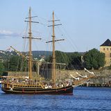 Oslo mit dem Segelschiff