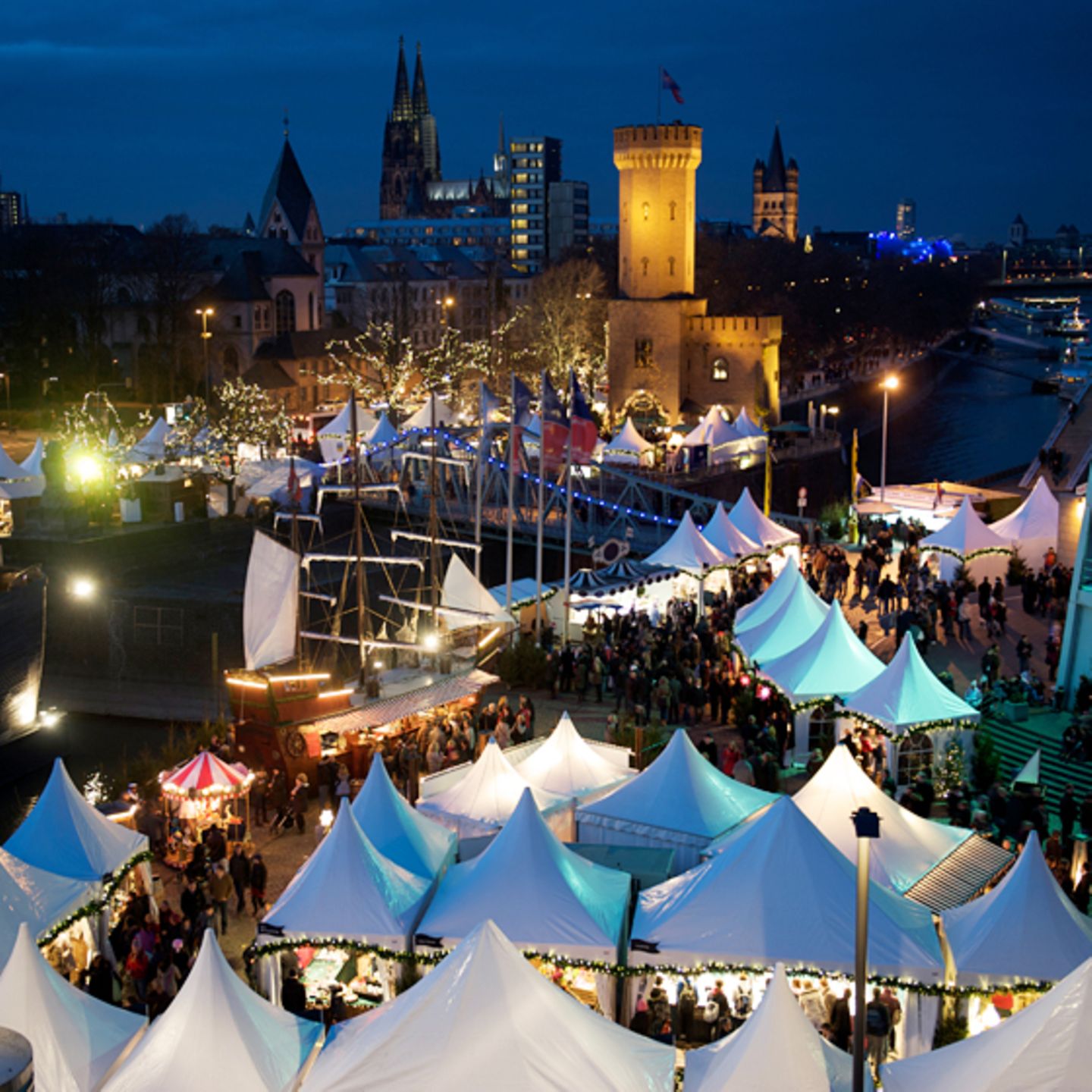 Hafen-Weihnachtsmarkt Köln