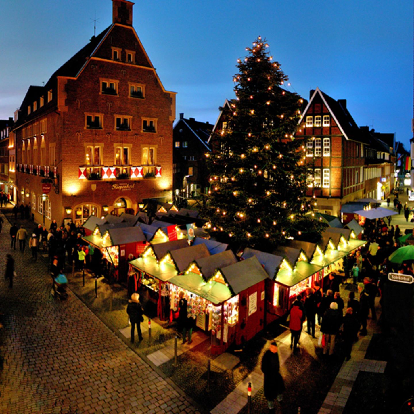 Weihnachtsdorf in Münster
