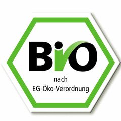 Das deutsche sechseckige Bio-Siegel