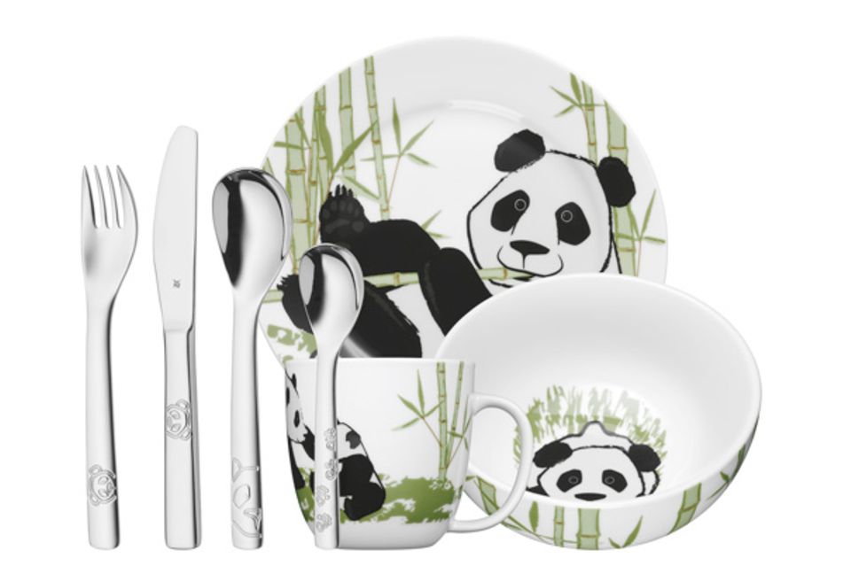 Essen mit Pandabären