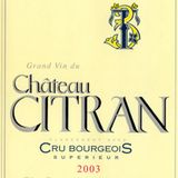 Château Citran Crus Bourgeois Superieur 2003