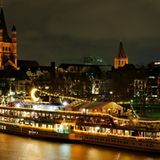 Europas größter Schiffsweihnachtsmarkt in Köln